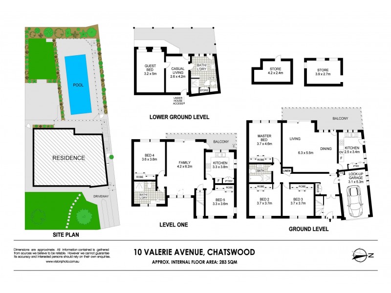 10 Valerie Avenue, Chatswood NSW 2067 Floorplan