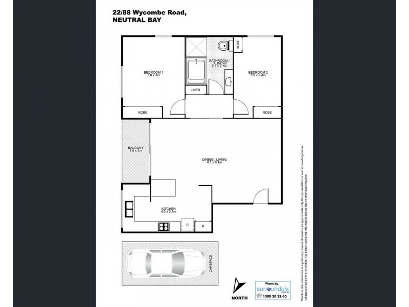 22/88 Wycombe Road, Neutral Bay NSW 2089