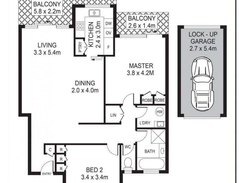 13/12 Cambridge St Street, Cammeray NSW 2062