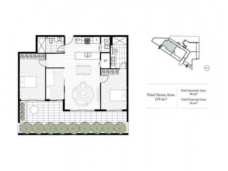 G03/2 Canberra Avenue, St Leonards NSW 2065 Floorplan