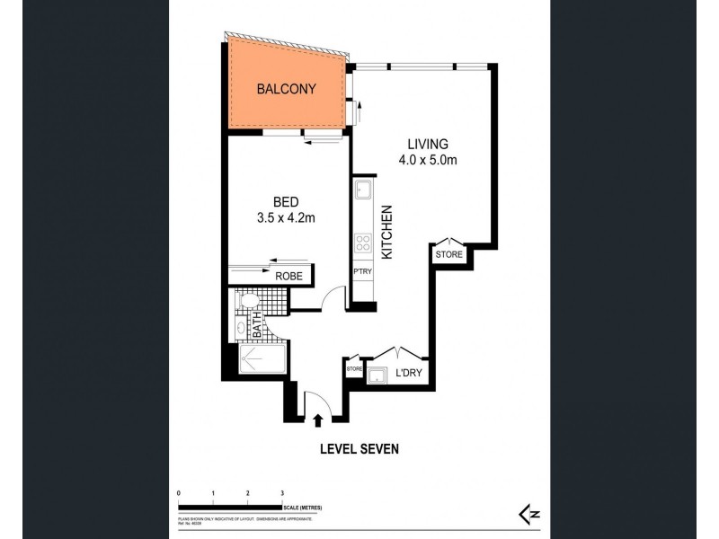 711/95-97 Dalmeny Avenue Rosebery, Rosebery NSW 2018 Floorplan