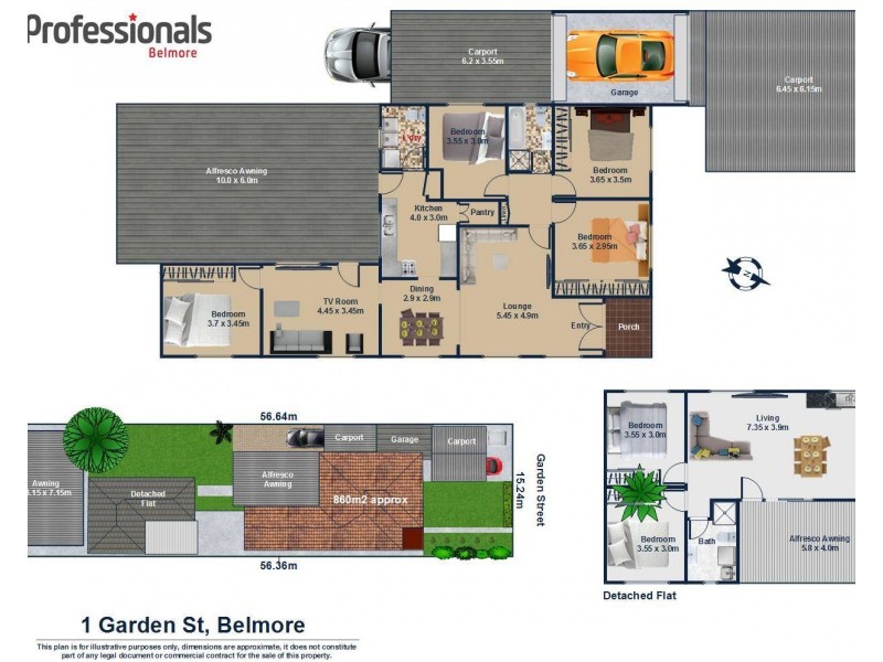 1 Garden Street, Belmore NSW 2192 Floorplan