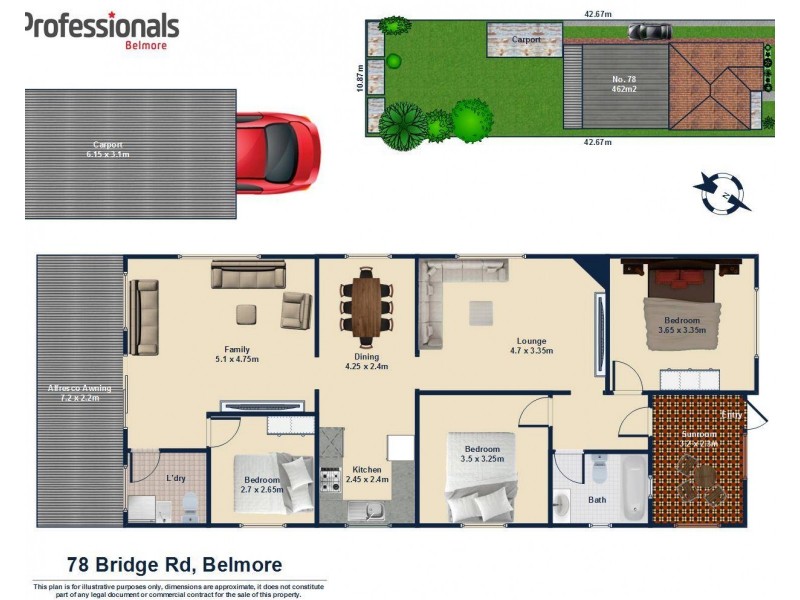 78 Bridge Road, Belmore NSW 2192 Floorplan