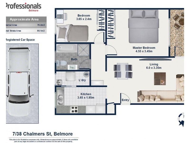 7/38 Chalmers Street, Belmore NSW 2192