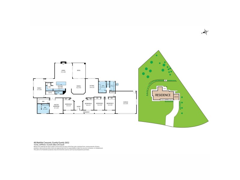 48 Matilda Crescent, Gumly Gumly NSW 2652 Floorplan