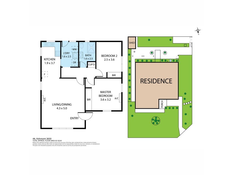44 Ashmont Avenue, Ashmont NSW 2650 Floorplan