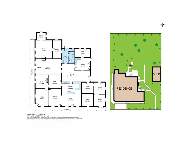 9 Mate Street, Humula NSW 2652 Floorplan