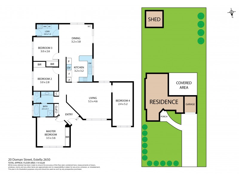 20 Doman Street, Estella NSW 2650 Floorplan