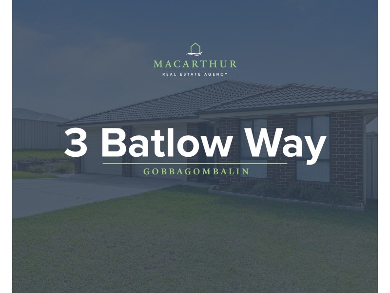 3 & 3A Batlow Way, Gobbagombalin NSW 2650