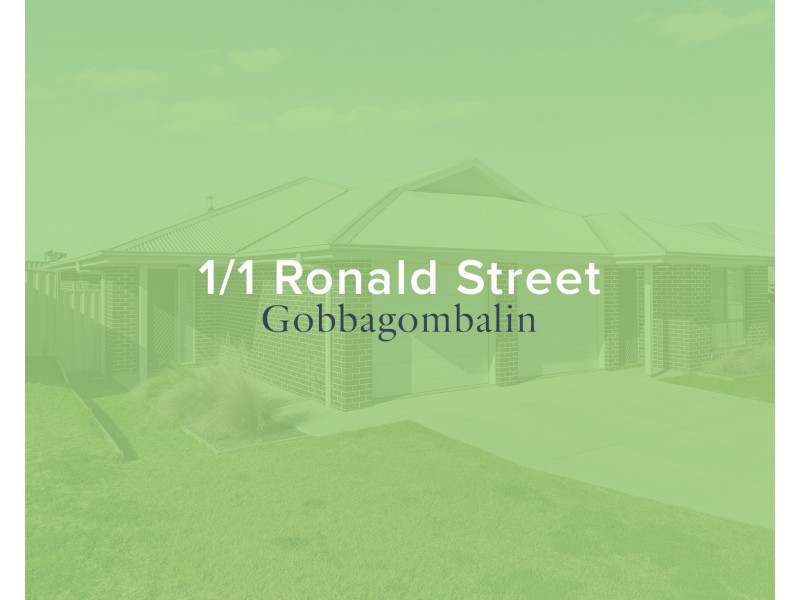 1 & 2/1 Ronald Street, Gobbagombalin NSW 2650