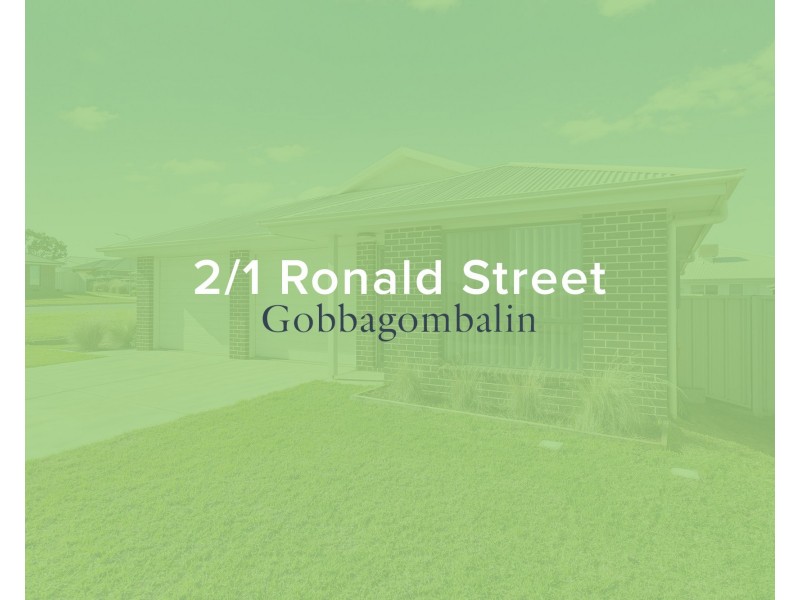 1 & 2/1 Ronald Street, Gobbagombalin NSW 2650