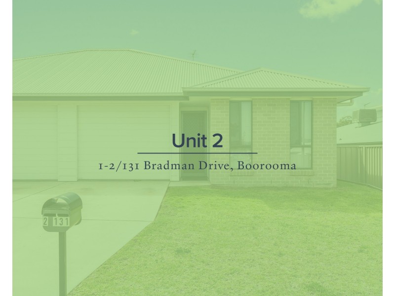 1-2/131 Bradman Drive, Boorooma NSW 2650