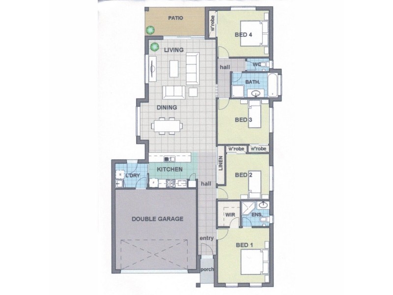 1 Paige Place, Helidon QLD 4344 Floorplan