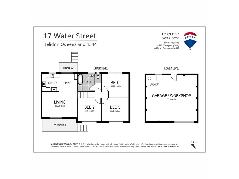 17 Water Street, Helidon QLD 4344 Floorplan