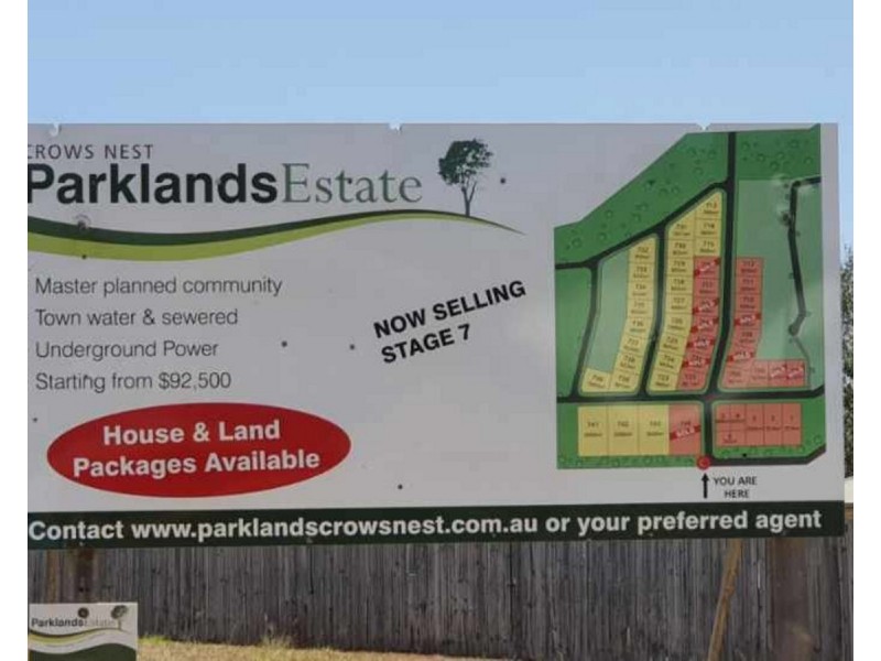 Parklands Estate, Crows Nest QLD 4355