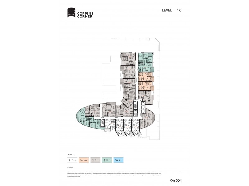 Level 10/1015/154 Cremorne Street, Cremorne VIC 3121 Floorplan