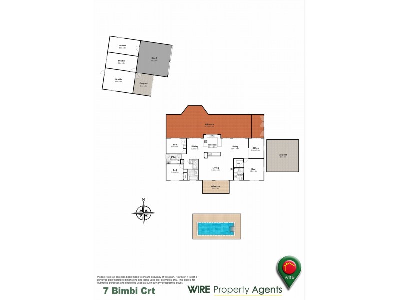 7 Bimbi Court, Highfields QLD 4352 Floorplan