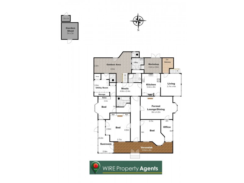 22 Gentle Street, North Toowoomba QLD 4350 Floorplan