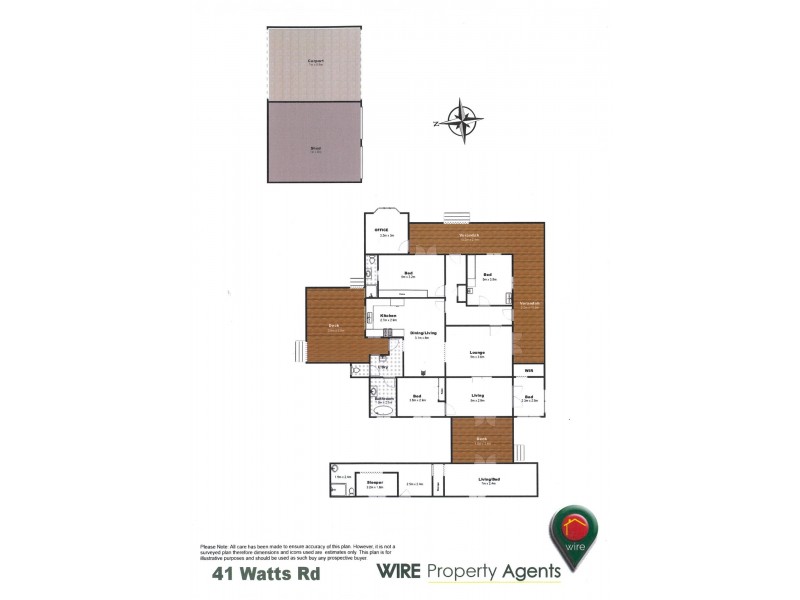 41 Watts Road, Murphys Creek QLD 4352 Floorplan