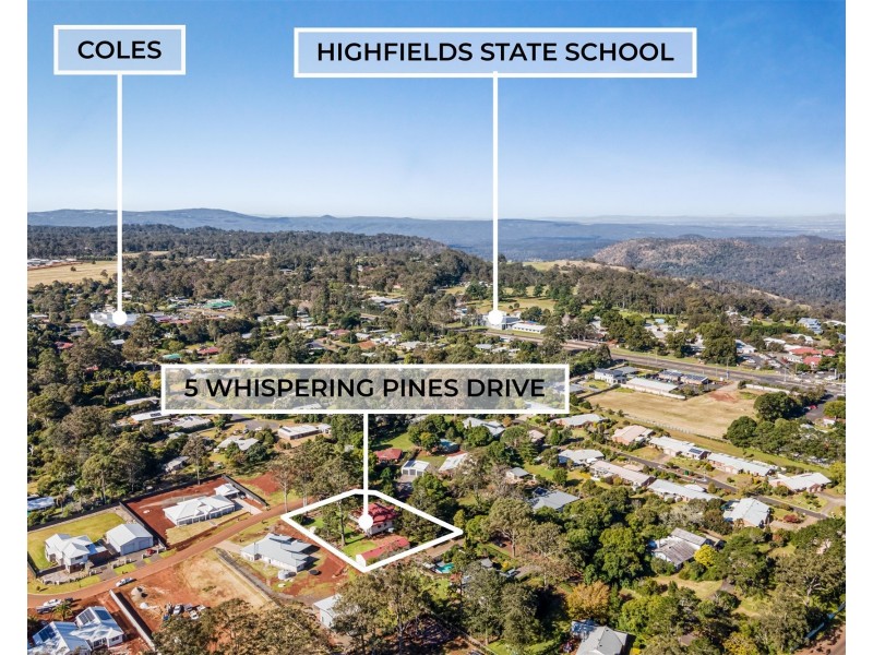 5 Whispering Pines Drive, Highfields QLD 4352