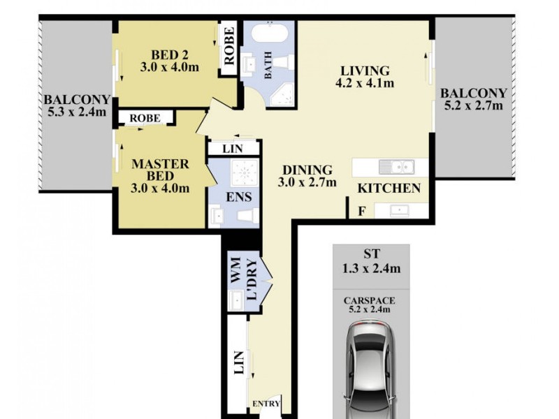 41/2 Bingham Street, Schofields NSW 2762 Floorplan