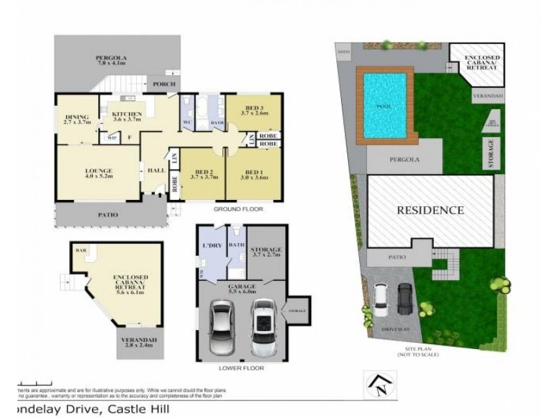 23 Rondela Rondelay Drive, Castle Hill NSW 2154 Floorplan
