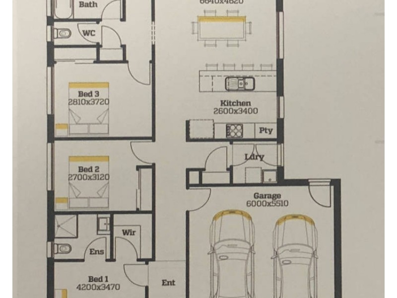 16 Clarcoll Crescent South, Kangaroo Flat VIC 3555 Floorplan