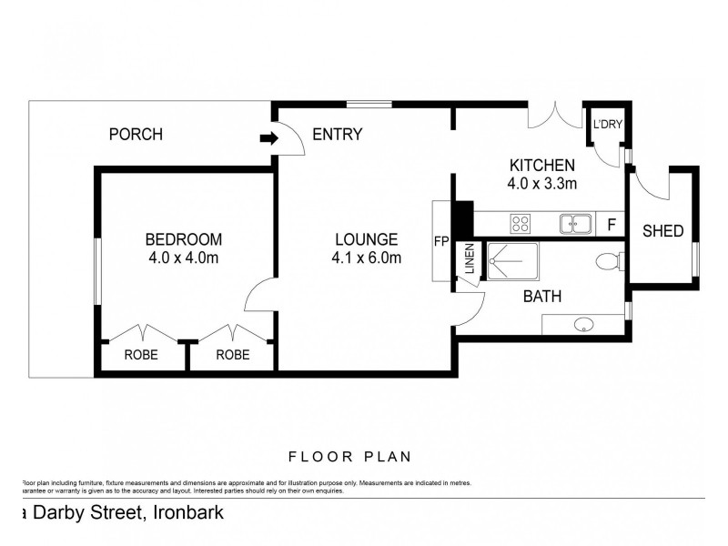 1/1 Darby Street, Bendigo VIC 3550 Floorplan