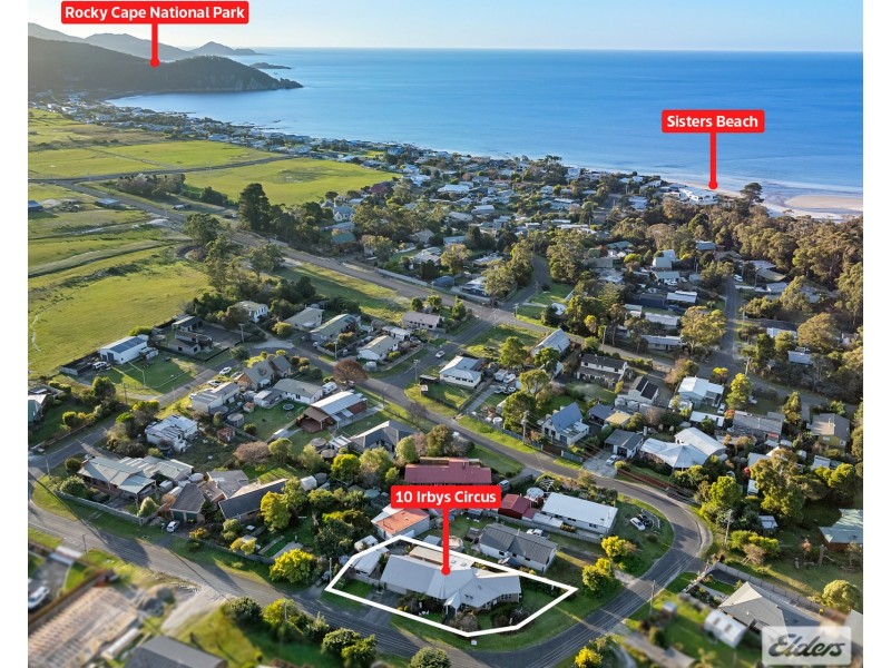 10 Irbys Circus, Sisters Beach TAS 7321