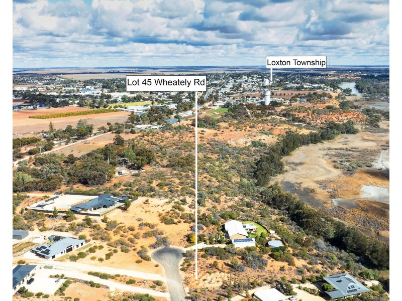 Lot 45,  Wheatley Road, Loxton SA 5333