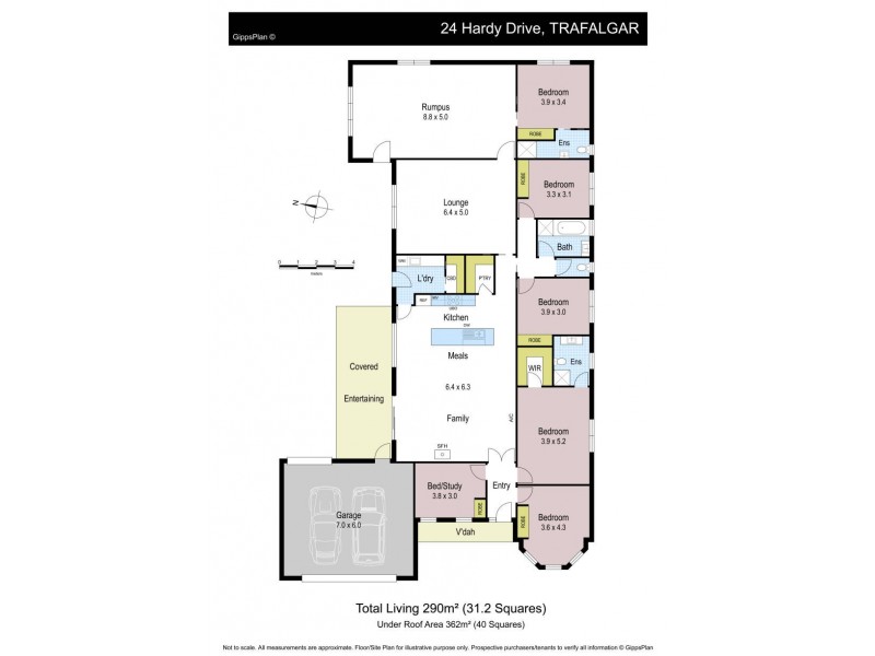 24 Hardy Drive, Trafalgar VIC 3824 Floorplan