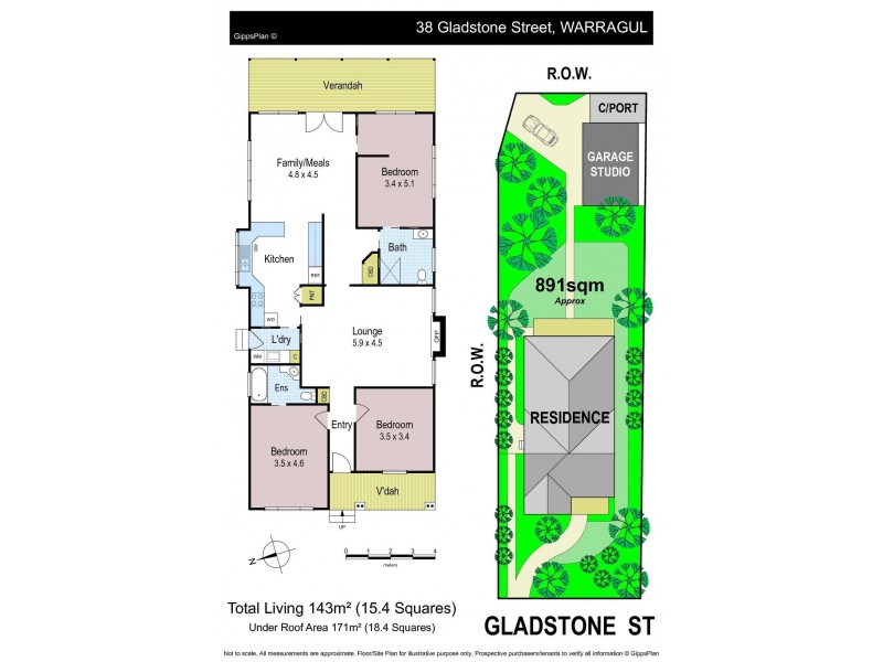 38 Gladstone Street, Warragul VIC 3820 Floorplan