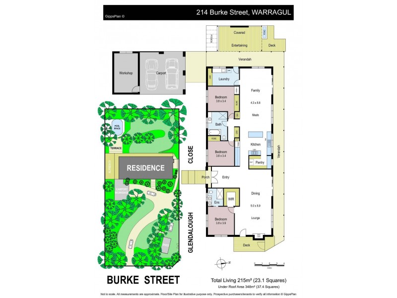 214 Burke Street, Warragul VIC 3820 Floorplan