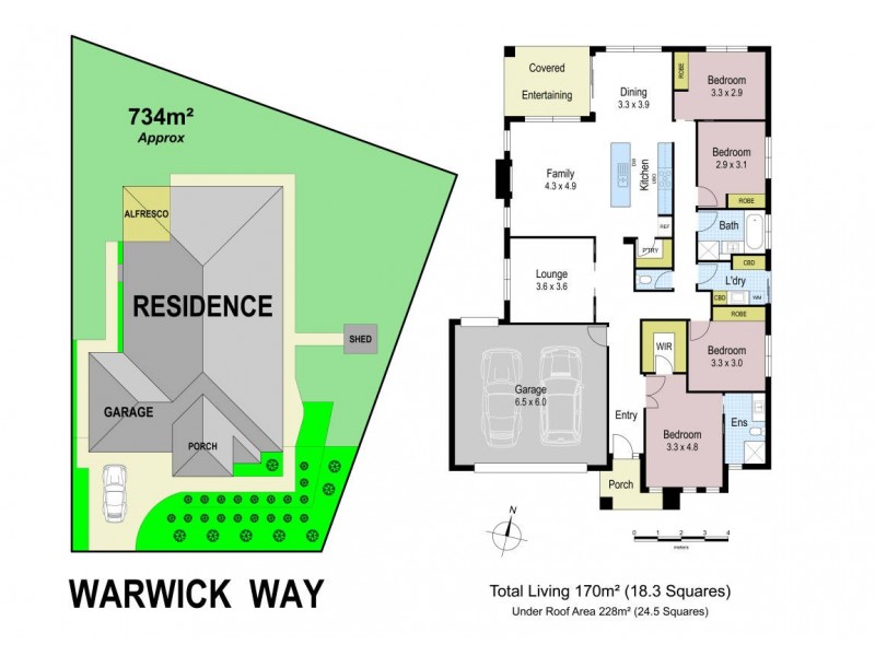5 Warwick Way, Drouin VIC 3818 Floorplan