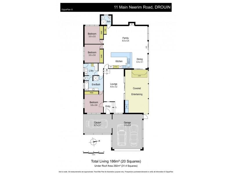 11 Main Neerim Road, Drouin VIC 3818 Floorplan