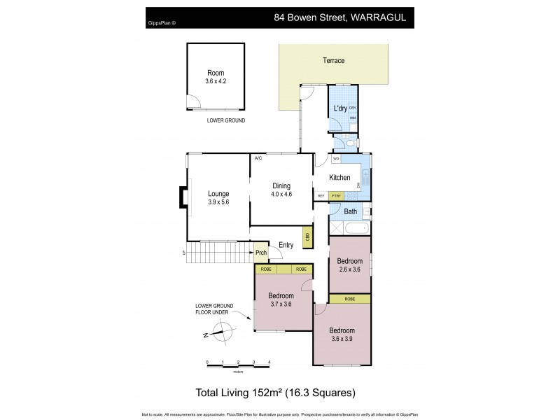 84 Bowen Street, Warragul VIC 3820 Floorplan