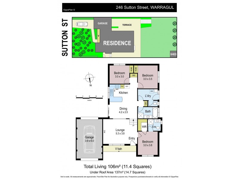 246 Sutton Street, Warragul VIC 3820 Floorplan