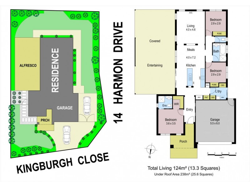 14 Harmon Drive, Drouin VIC 3818 Floorplan