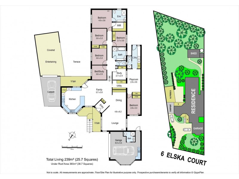 6 Elska Court, Warragul VIC 3820 Floorplan