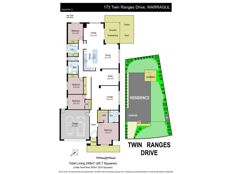 173 Twin Ranges Drive, Warragul VIC 3820 Floorplan