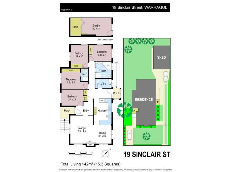 19 Sinclair Street, Warragul VIC 3820 Floorplan