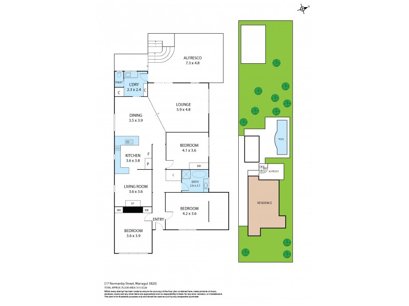 17 Normanby Street, Warragul VIC 3820 Floorplan