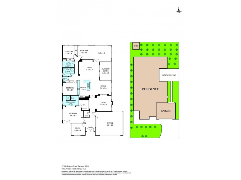 57 Windhaven Drive, Warragul VIC 3820 Floorplan