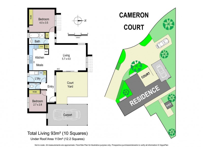 1/3 Cameron Court, Drouin VIC 3818 Floorplan