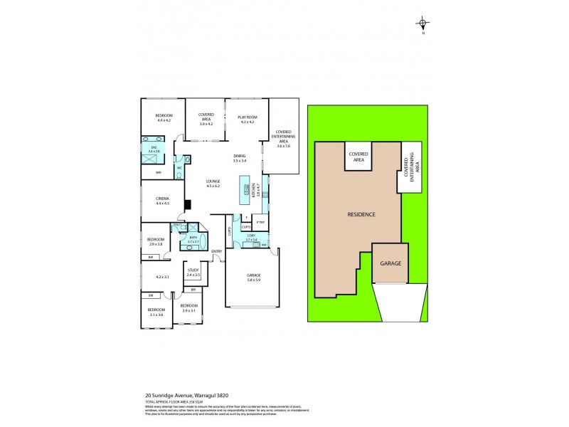 20 Sunridge Avenue, Warragul VIC 3820 Floorplan