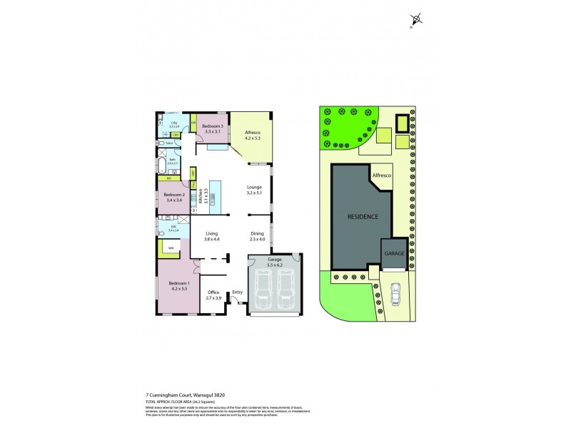7 Cunningham Court, Warragul VIC 3820 Floorplan