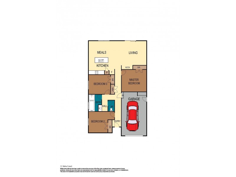 17 Asha Court, Warragul VIC 3820 Floorplan
