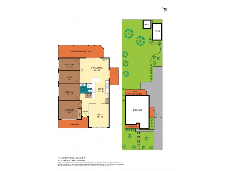 16 Buln Buln Road, Drouin VIC 3818 Floorplan