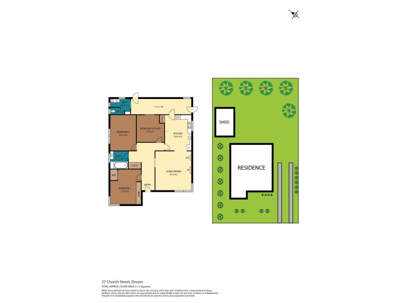 37 Church Street, Drouin VIC 3818 Floorplan