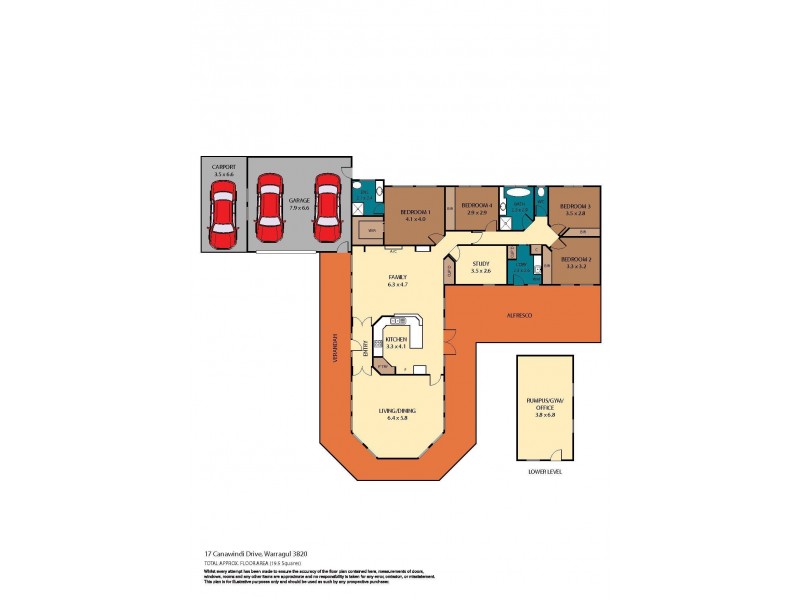17 Canawindi Drive, Warragul VIC 3820 Floorplan